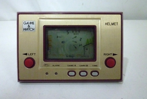 Nintendo/任天堂 GAME\u0026WATCH ゲームウォッチ CN-07 HELMET ヘルメット 1981年 レトロ 札幌市 白石区 東札幌