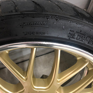 タイヤ、ホイール SSRヴィエナ LM9 18インチ アルミホイール(手渡しのみ)