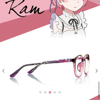 服/ファッション リゼロ コラボメガネ