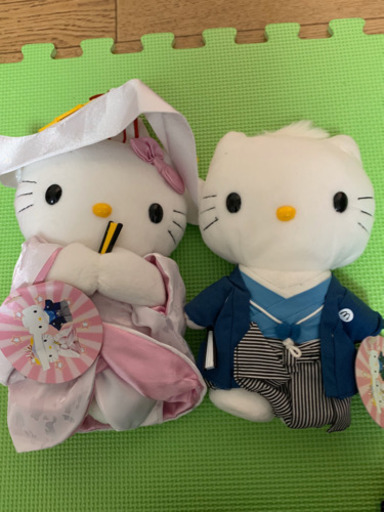 新品タグ付きウェディングキティちゃんセット ヘーゼル プロフ必読 東戸塚のおもちゃ ぬいぐるみ の中古あげます 譲ります ジモティーで不用品の処分