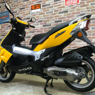 低走行機関外観極上 Pgo Allorow125 アローロ125 セル キック一発 インナーも綺麗 ファミリーバイク特約で維持費格安 多 高評価車両が低価格 中山のその他の中古あげます 譲ります ジモティーで不用品の処分