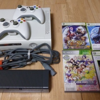 【中古】Xbox360 + ソフト4本