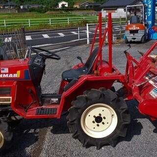 鹿児島発 ヤンマー 14馬力ディーゼルエンジントラクターF14D 日置市