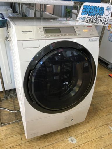 美品 2017年製 日本製 Panasonic パナソニック 10kg/6.0kgドラム洗濯乾燥機 NA-VX7700L ヒートポンプ ECONAVI