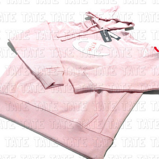 正規品 KITH × Champion キス コラボパーカー ピンク