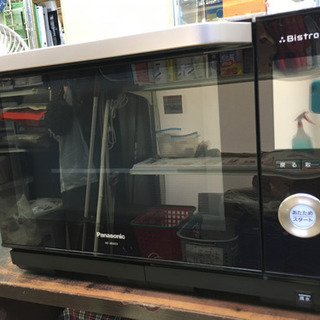 極美品 2017年製 Panasonic パナソニック 3つ星 Bistro 26L スチームオーブンレンジ 日本製