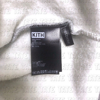 正規品 KITH treats キストリーツ 3Dロゴ パーカー グレー