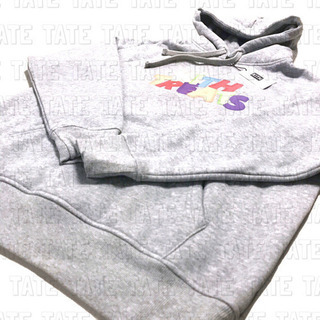 正規品 KITH treats キストリーツ 3Dロゴ パーカー グレー