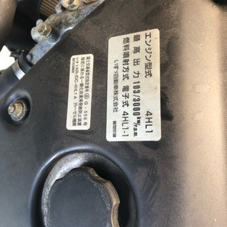 その他 エルフ エンジン本体 4HL1 走行距離35.000km好調‼️