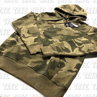 正規品 KITH キス クラシックボックスロゴ パーカー カモ