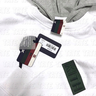 正規品 KITH キス ウィリアムス2 クラシックボックスロゴパーカー ホワイト