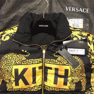 正規品 KITH × VERSACE キス ヴェルサーチ リバーシブルダウン