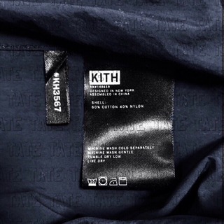 正規品 KITH キス カラードボタンダウンシャツ ネイビー
