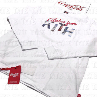 正規品 KITH × COCA-COLA アロハ ロゴロングスリーブTシャツ