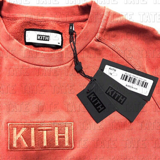 正規品 KITH キス クラシックボックスロゴ クルーネックスウェット
