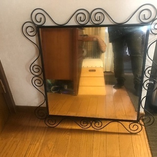 アイアン使った鏡