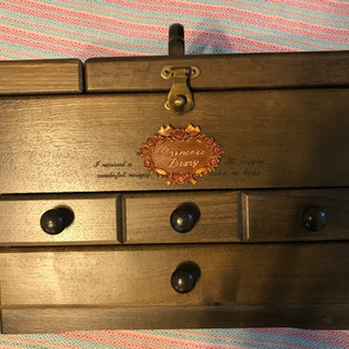 木製 裁縫箱 ソーイングボックス
