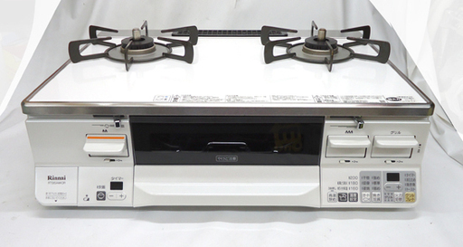 Rinnai/リンナイ ガステーブル 都市ガス 2015年製 ラクシエ RTS65AWK3R-WR 12A・13A ホワイト ガスコンロ 札幌 アウトレットモノハウス平岸店