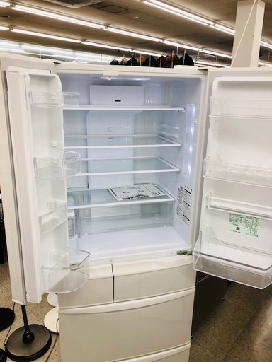 Panasonic 6ドア冷蔵庫 NR-FVF454-W