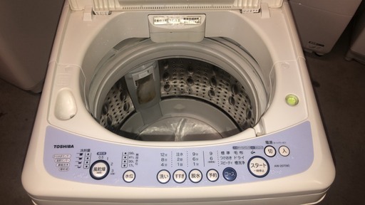 TOSHIBA　洗濯機　2009年　7.0kg