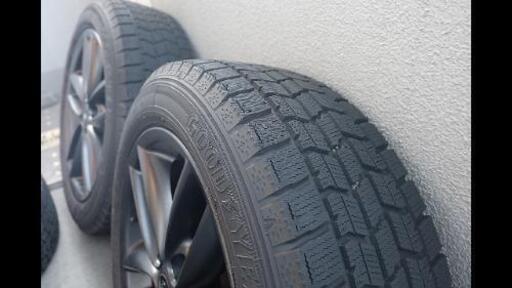 ワンシーズン 1か月のみ使用 ベンツ 純正 スタッドレスタイヤセット
