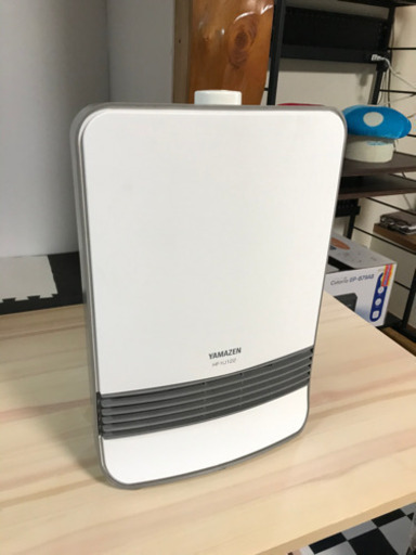 【リサイクルサービス八光　田上店】山善 セラミックヒーター(1200W/600W 2段階切替) ホワイト HF-J122(W)