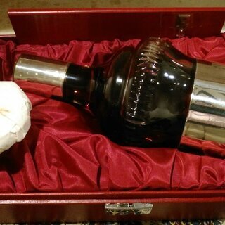 カミュ シルバートップ ブランデー バカラ クリスタルボトル 700ml 40% 替え栓付き　古酒　ボトリング1979年 デキャントNo,2039／10000