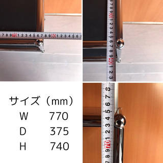 USM Haller ハラーシステム １列２段キャビネット オープン アントラサイト（グレー）