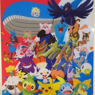 ポケットモンスター クリアファイル