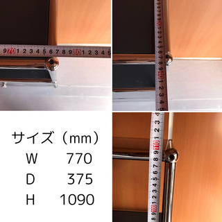 USM Haller ハラーシステム １列３段キャビネット オープン＆ドロップダウンドア×２ アントラサイト（グレー）