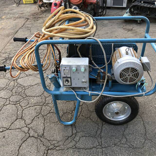 動作品 ハッタ ハウス用常温少量散布機 HSF-400 3相200V 50/60/Hz 現品 