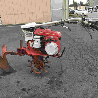整備済 畝立付 スーパーチビ楽240 2.4馬力 シバウラ 耕運機 KB240Ⅲ 前1/