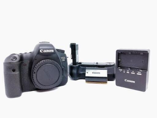 CANON  6D  バッテリーグリップ  フルサイズ　wifi搭載　フルサイズ　一眼レフ