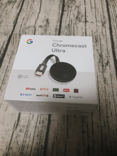 Google Chromecast Ultra【美品】