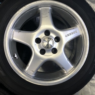 BORBET15インチアルミ　5穴　PCD108　ヨコハマECOSタイヤ　185/65R15　　ボルボ等に