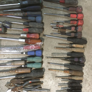 ドライバーセット▲工具！プライヤー！ニッパー！他一式！