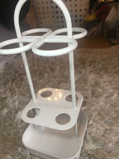 ニトリの傘立てホワイト にゃ泡 西馬込の家電の中古あげます 譲ります ジモティーで不用品の処分
