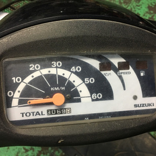 前かご付！実働★格安原付 レッツ2 加速速い！ スクーター 50cc 前かご付！実働☆格安原付 レッツ2 加速速い！ スクーター 50cc