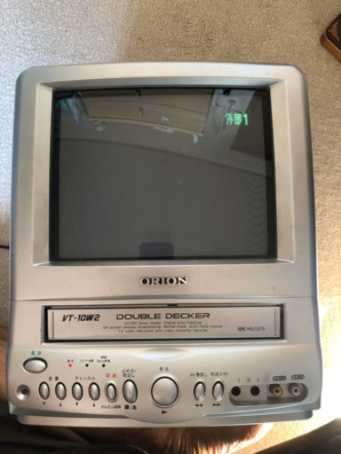 一斉を風靡したテレビデオ14インチ