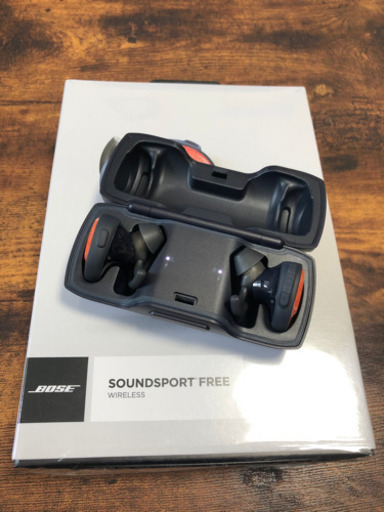 【引渡し者決定】BOSE フルワイヤレスイヤフォン オレンジ (Bose SoundSport Free wireless headphones)