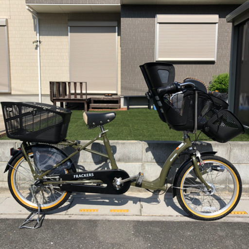 ★綺麗★子供乗せ自転車20インチ★安心の丸石製★ (OMI-GO) 北松戸の自転車の中古あげます・譲ります｜ジモティーで不用品の処分