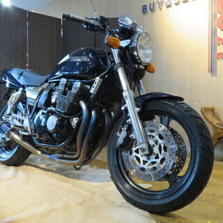 YAMAHA XJR400 4HM ヤマハ 紺 400cc 18449km 実動! 1993年式 バイク 札幌発