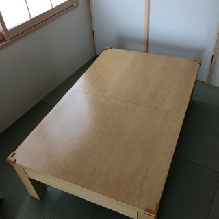 伸長式テーブル　長さ120/150/180cm x 幅75cm ...