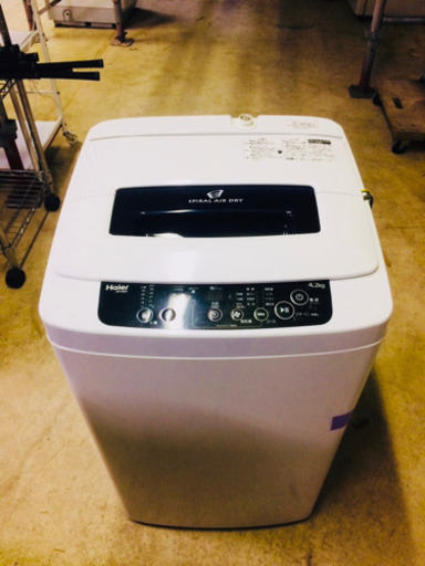 格安 激安 ハイアール 全自動洗濯機 4.2kg