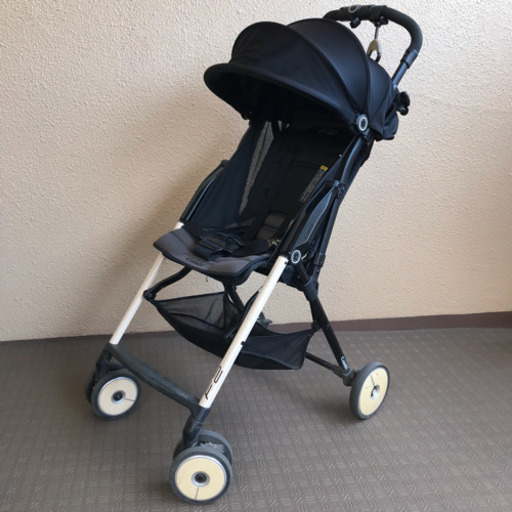 Combi F2 ベビーカー ホワイト ライナー ホイールカバー 荷物フック付き
