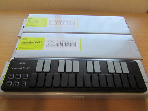 KORG nanoKEY nanoKONTROL nanoPAD 3点セット