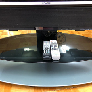 ☆プラズマTV 42型 テレビ台・ヤマハスピーカーつき / 日立 Woo W42P