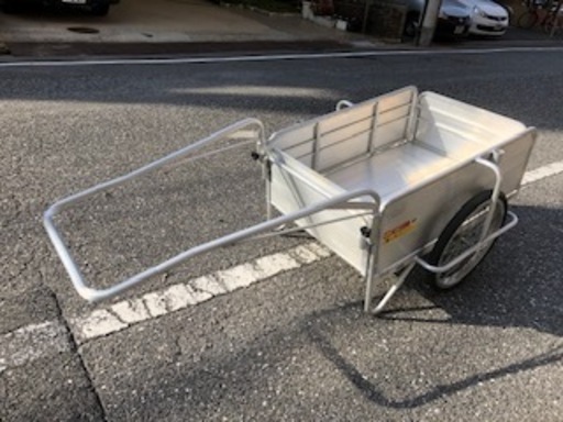 平城商事　折りたたみ式アルミリヤカー　SMC-1H　です。