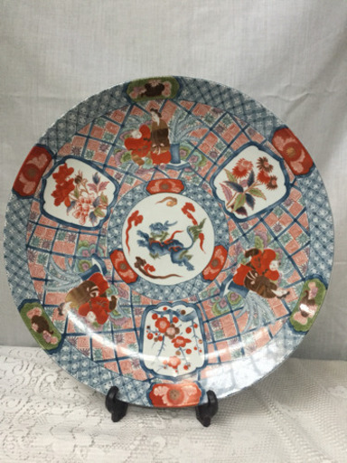 495 時代物　鯉　大皿　2客　古美術品　有田焼 495 時代物 鯉 大皿 2客 古美術品 有田焼