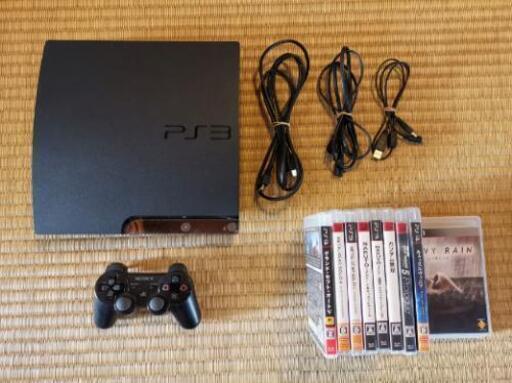 PS3本体【美品】おまけソフト8本